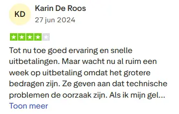 Trustpilot review 2